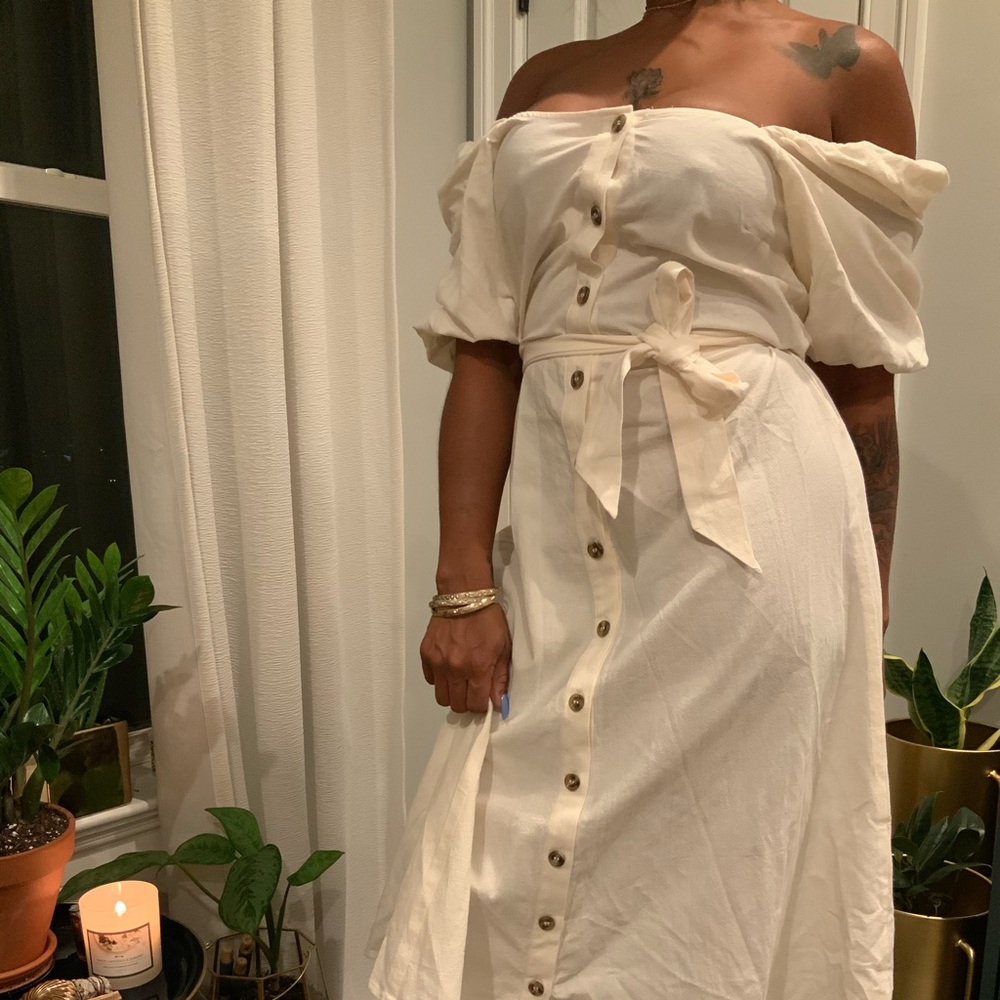 Crepe Cotton Dress